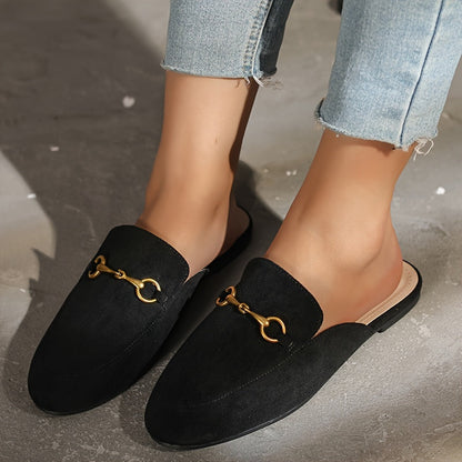 Eurydice - Mules slip-on métallisées