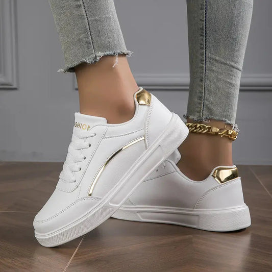 Babette - light sneakers with decorative detail for women