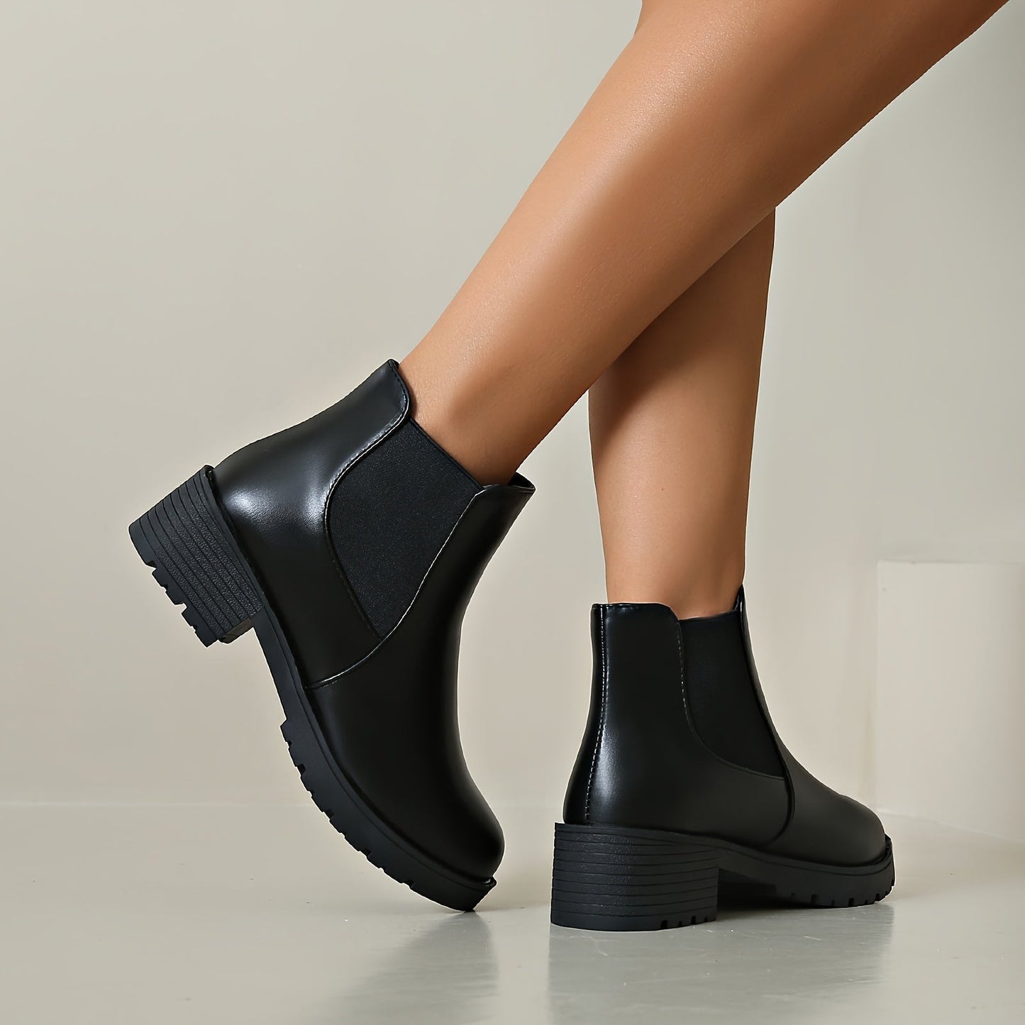 Caitlyn - Bottines Chelsea confortables pour femme