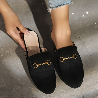 Eurydice - Mules slip-on métallisées