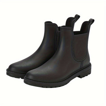 Kaylie - Damen Regenstiefel – Wasserdichte Knöchelboots, Antirutsch und Modisch