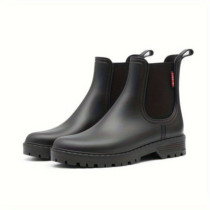 Emilee - Bottes de Pluie Femme - Imperméables, Durables, Mi-mollet, Antidérapantes pour Usage Extérieur