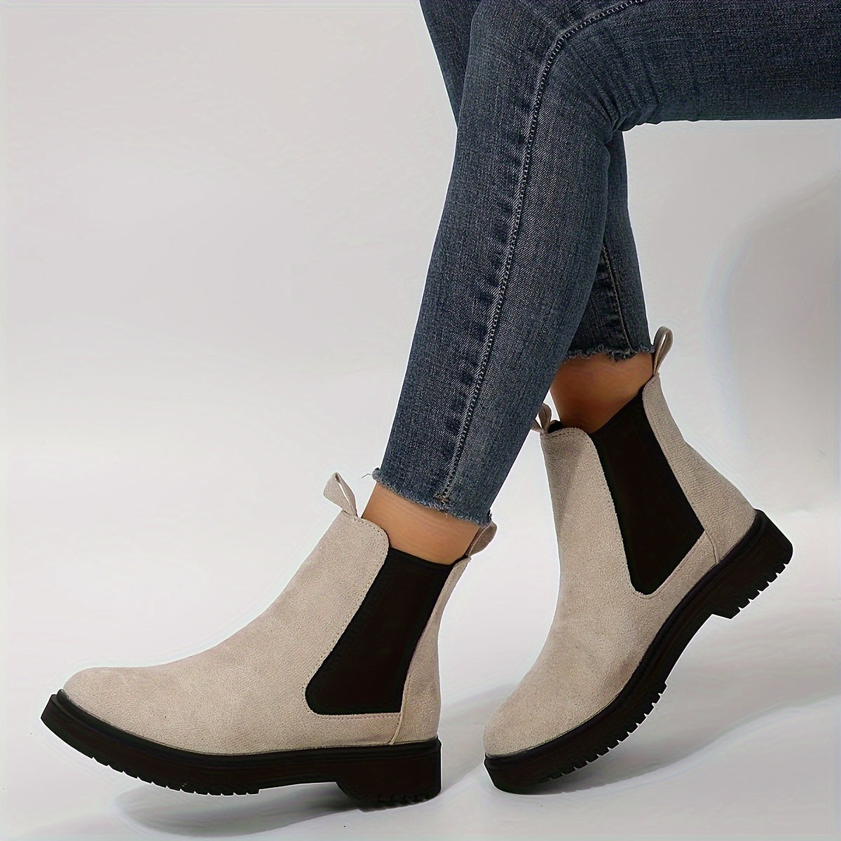 Jasmin - Bottines Chelsea confortables pour femme