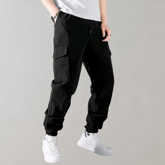 German Falke - Men's Cargo Pants with Drawstring