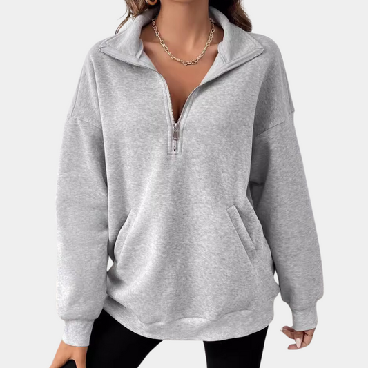 AMANDA - Vielseitiges Winter Sweatshirt für Damen