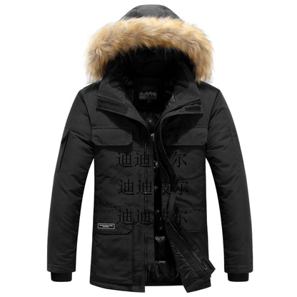 Isak - Herren-Winterjacke mit Fellkragen