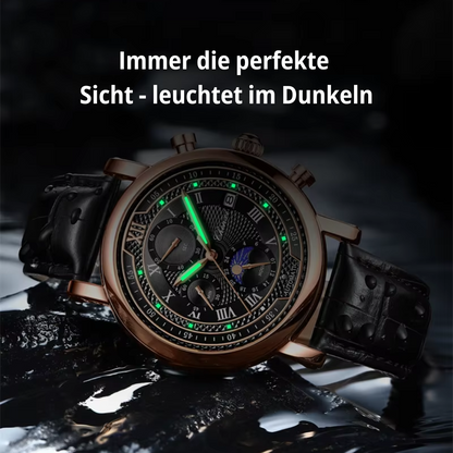 Luca – Elegante Herren-Armbanduhr mit Lederarmband, perfekt für jeden Anlass