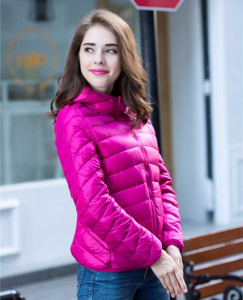 Yelena - Wendbare Ultra Leichte Daunenjacke