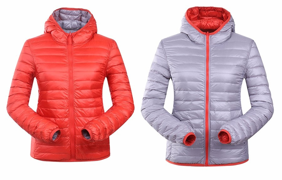 Yelena - Wendbare Ultra Leichte Daunenjacke