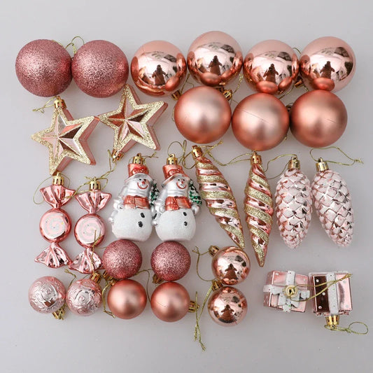 Boomversiering - decoratieve kerstballen - hangers voor de kerstboom