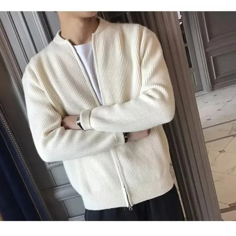 Caspar – Klassisches Herren-Sweatshirt mit Reißverschluss, ideal für den täglichen Gebrauch