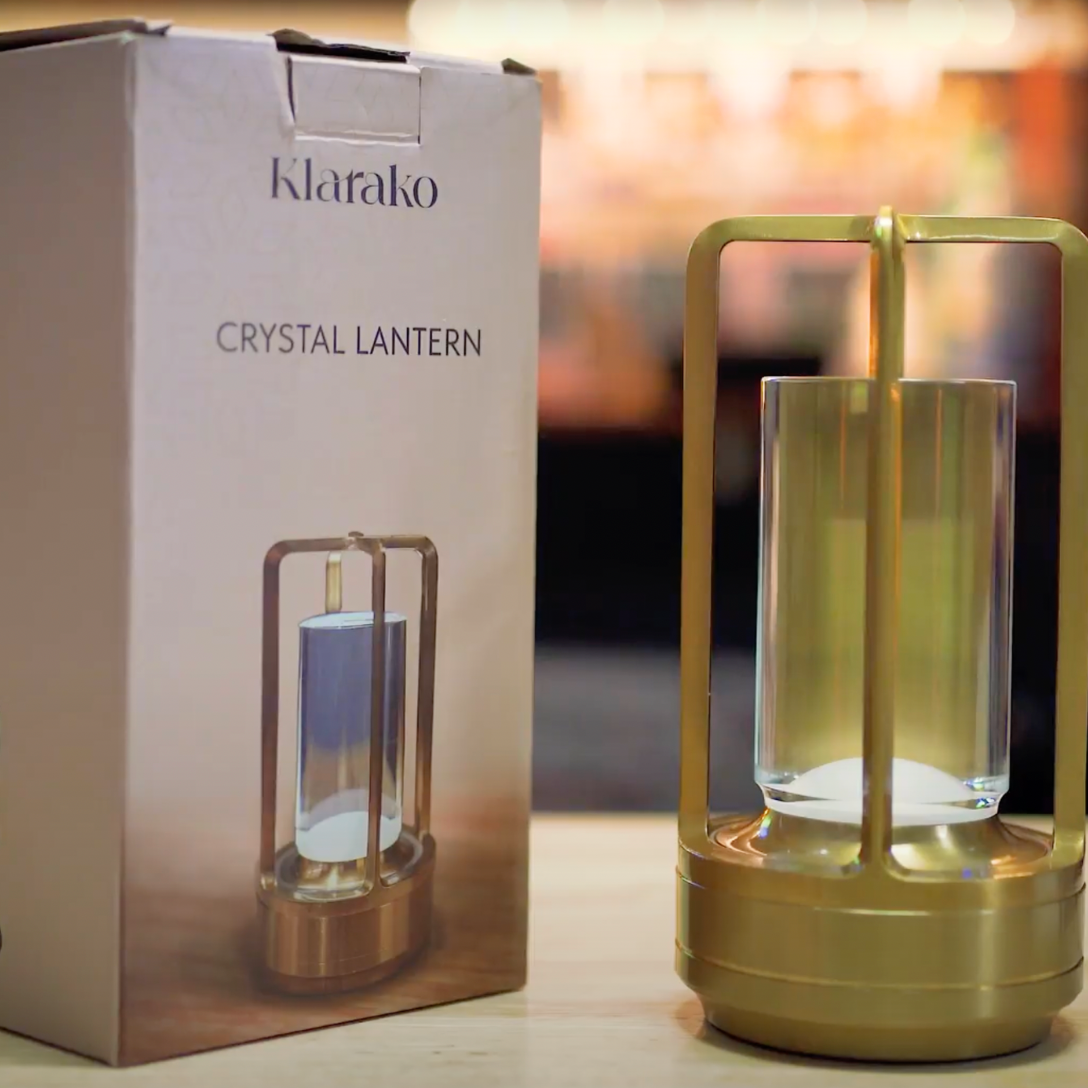 Klarako Crystal Lantern™ Nu med 50 % rabatt