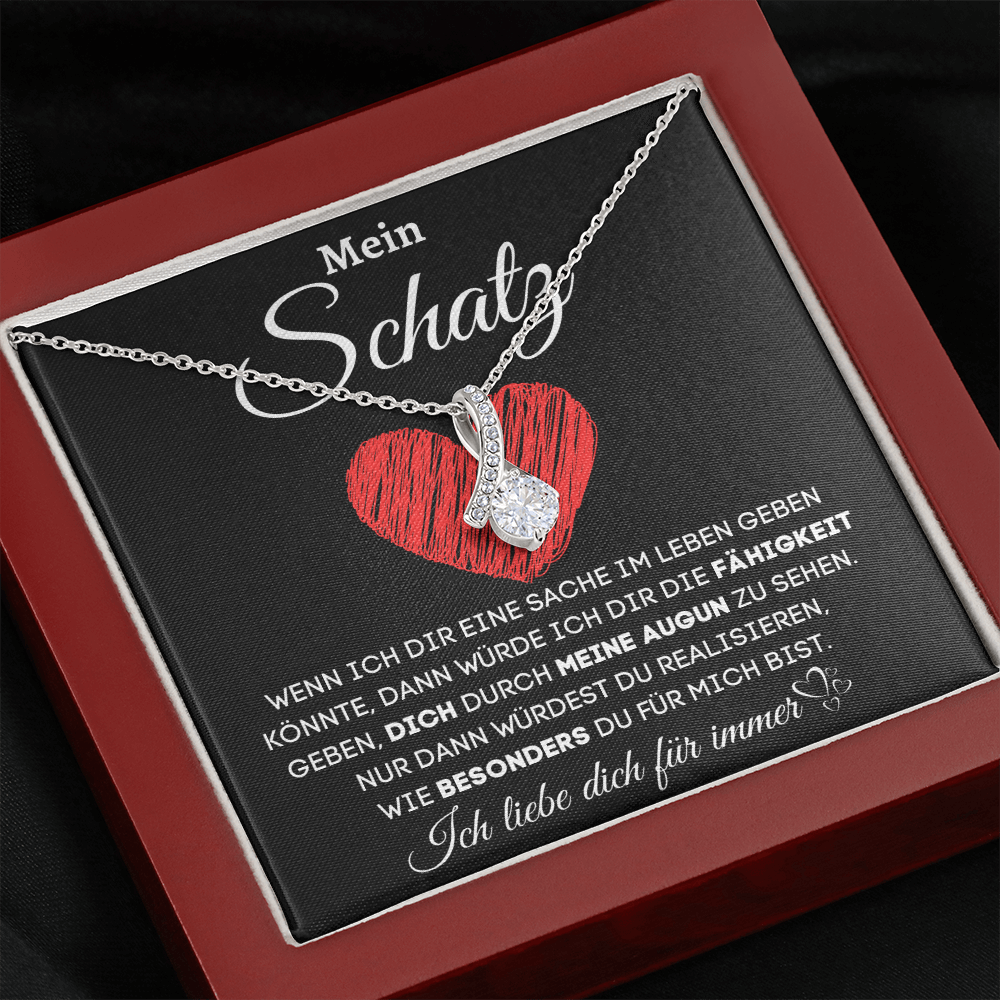 Alice™ Halskette, Alluring Halskette, Mein Schatz Halskette, Schmuck Alice™, Elegante Halskette, Exklusive Halskette, Modische Schmuckstücke, Stilvolle Accessoires, Schatzinsel Halskette, Romantische Halskette, Alice™ Schmuckkollektion, Edelstein Halskette, Glanzvolle Halskette, Designer-Halskette, Luxuriöse Halskette.