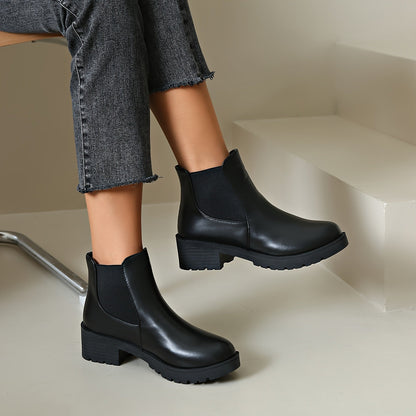 Caitlyn - Bottines Chelsea confortables pour femme