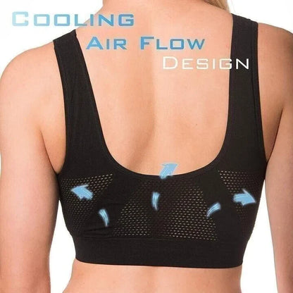 🔥LETZTER TAG 50 % RABATT – Atmungsaktive Cool Liftup Air Bra