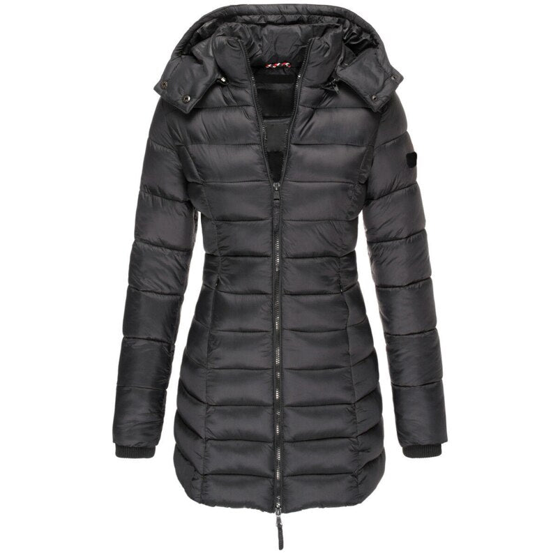 Elisa™ - Geäußerte Winterjacke für Damen