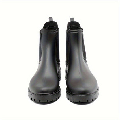 Emilee - Bottes de Pluie Femme - Imperméables, Durables, Mi-mollet, Antidérapantes pour Usage Extérieur