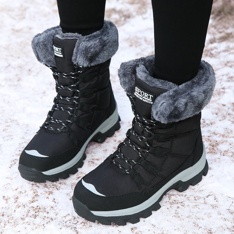 Sol - Gefütterte warme Schneestiefel für Frauen