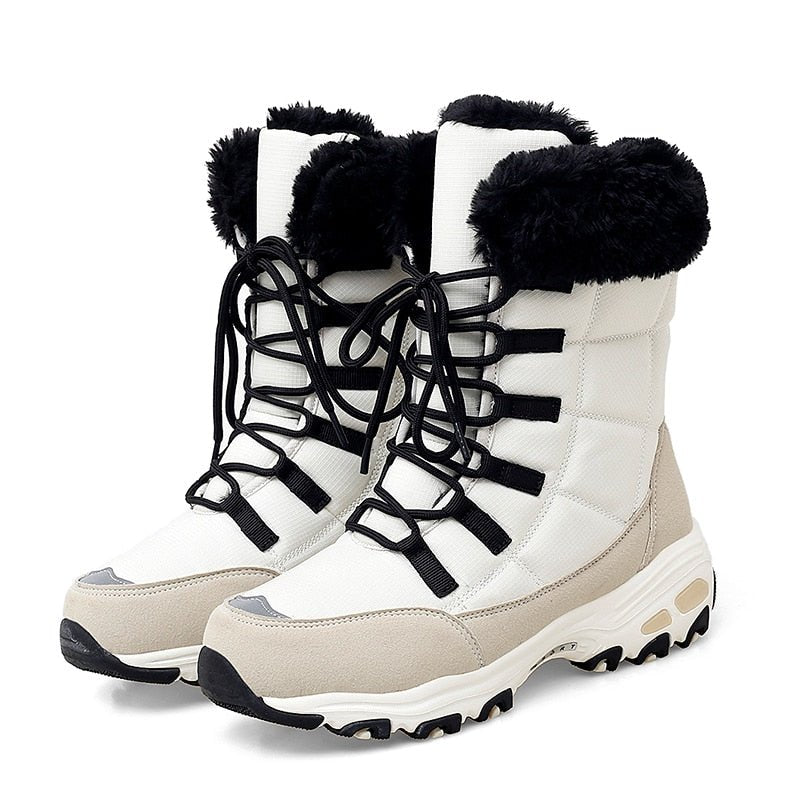 Sol - Gefütterte warme Schneestiefel für Frauen