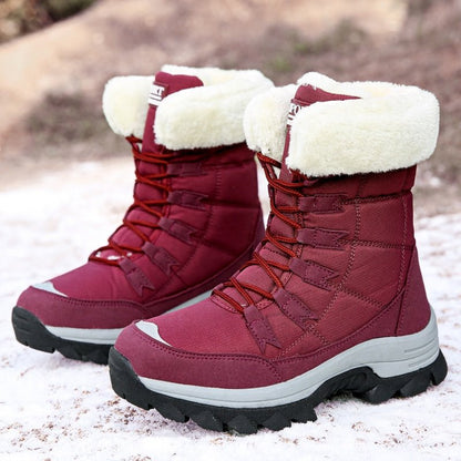 Sol - Gefütterte warme Schneestiefel für Frauen