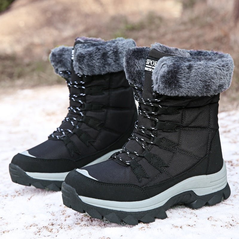 Sol - Gefütterte warme Schneestiefel für Frauen