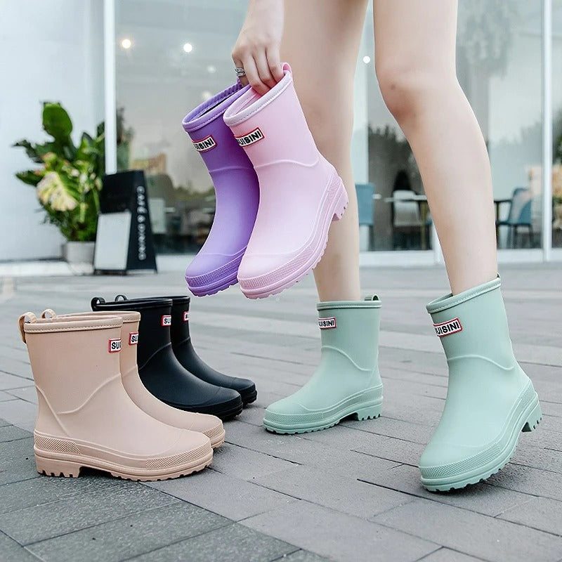 Madisyn - Stylishe Halbschafstiefel Wasserdicht für Frauen