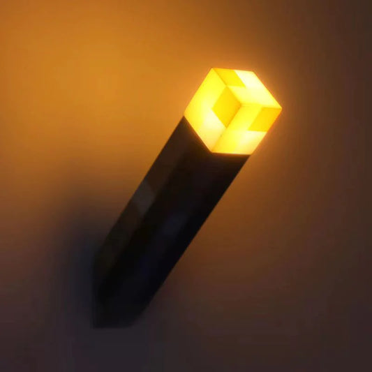 MineTorch - Wandlamp met oplaadbare batterij - Warme kleurenverlichting - Eenvoudige installatie - Universele plaatsing - 8 uur licht