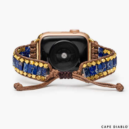 Bracelet montre Apple Hushed Seas Lapis