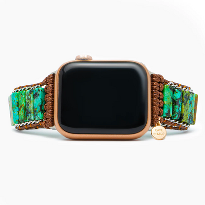 Afrikanisches Uhrenarmband, Türkisfarben, Apple Männer Uhrenarmband, Afrikanisch, Türkis, Apple Türkisfarbenes Apple-Uhrenarmband, Afrikanisch, Männer Apple-Uhr Zubehör, Afrikanisches Türkisarmband, Männer Männer Uhrenarmband, Apple, Afrikanischer Stil, Türkis