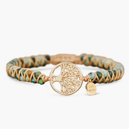 Pulsera Árbol de la Vida Jaspe Africano