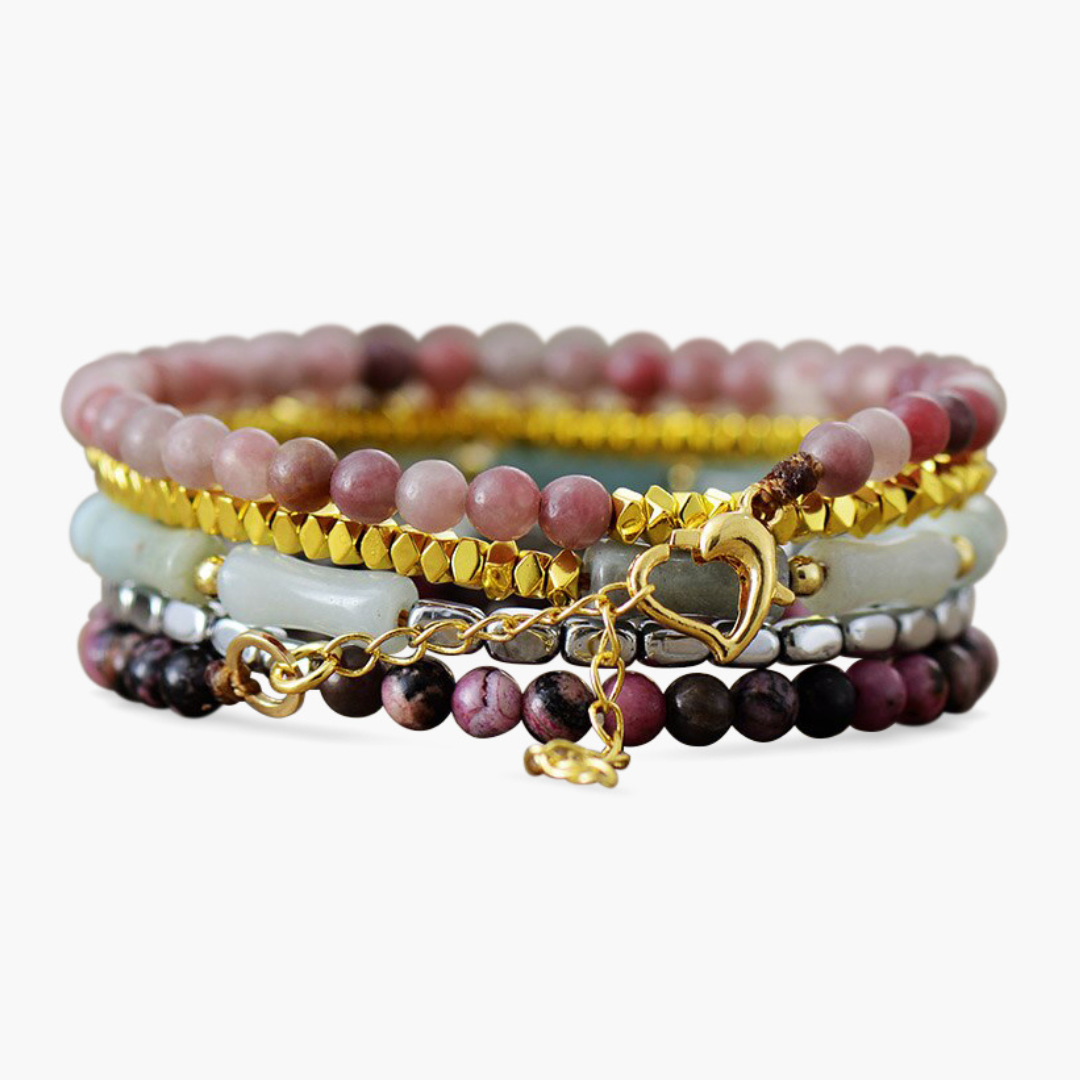 Brilliant healing stone bracelet