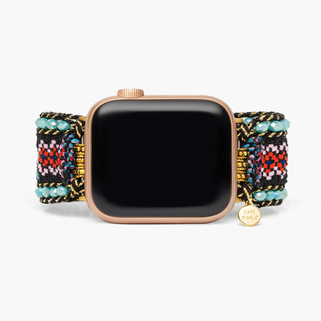 Pulsera Apple Watch color rubor medianoche