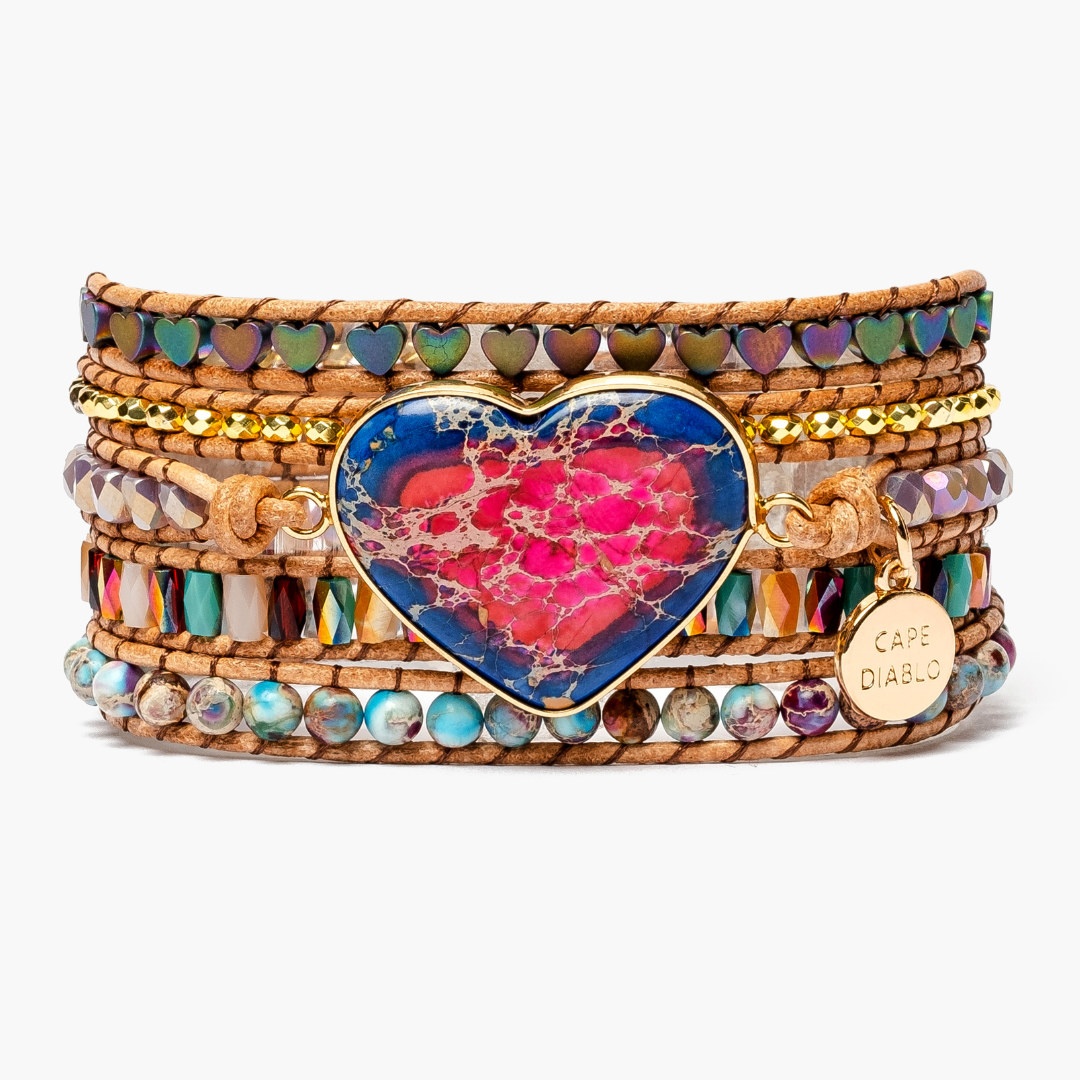 Intensive love protection wrap bracelet