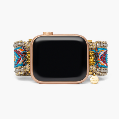 Bracelet Apple Watch Lagon Bleu