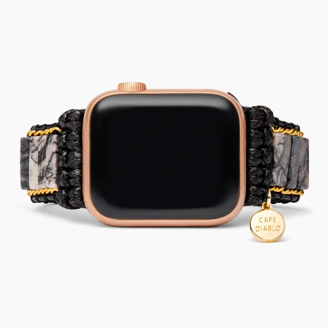 Bracelet de montre opulent Apple Jasper