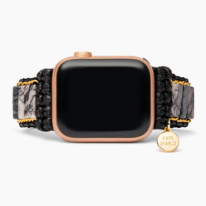 Bracelet de montre opulent Apple Jasper