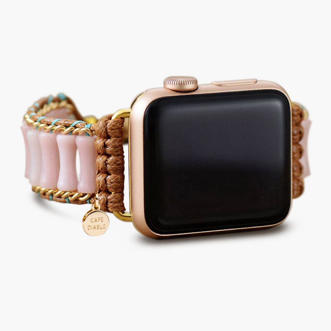 Blush Princess Jasper Apple Watch Bracelet