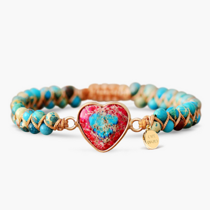 Pulsera de amistad corazón de pasión