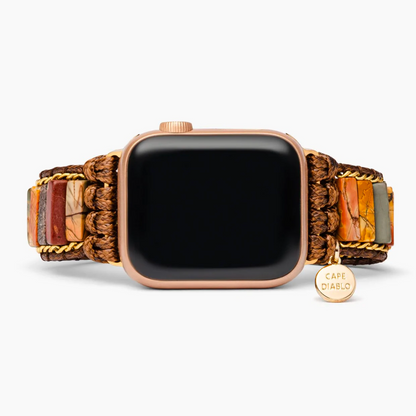 Delicate bracelet for an Apple Jasper Picasso watch