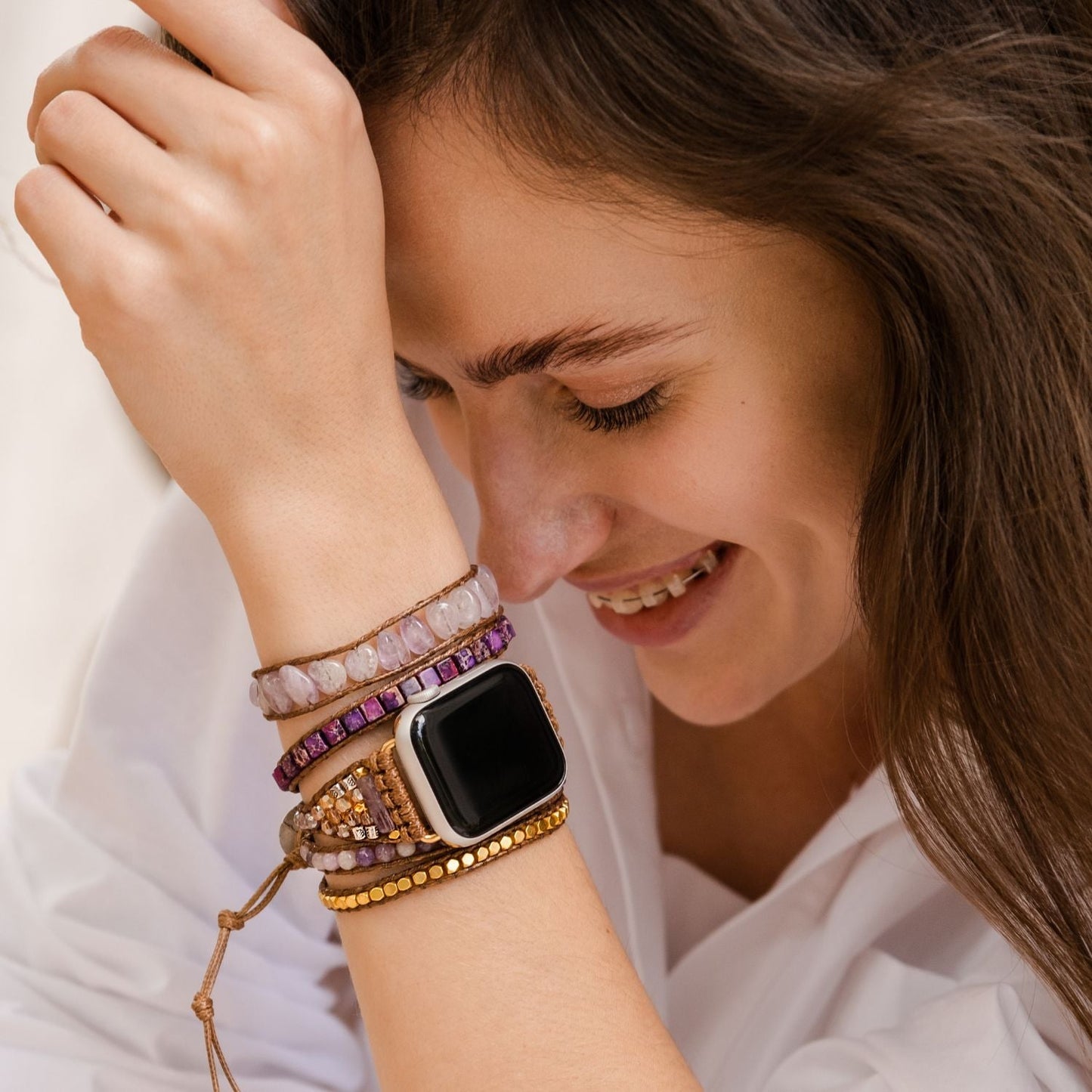 Armbånd Apple Watch Magical Jade lilla