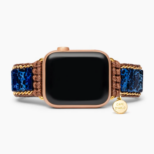 Armband Apple Watch Lapis Lazuli Azuur