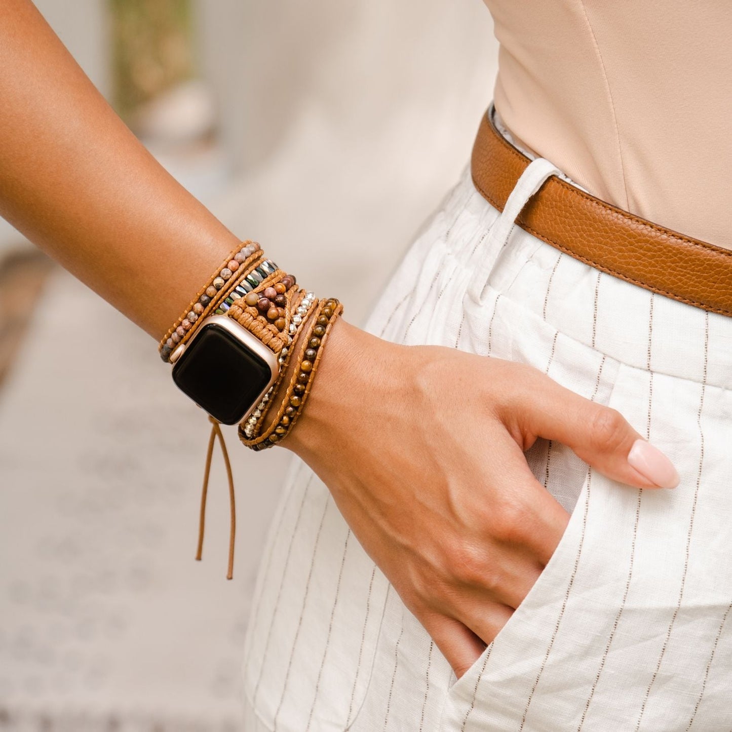 Apple Watch Armbånd Tiger Eye Royal