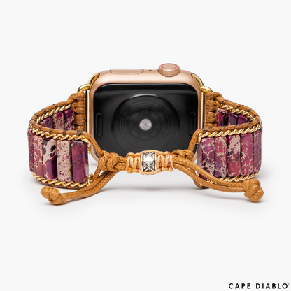 Bracelet Apple Watch Jaspe Impérial Intense