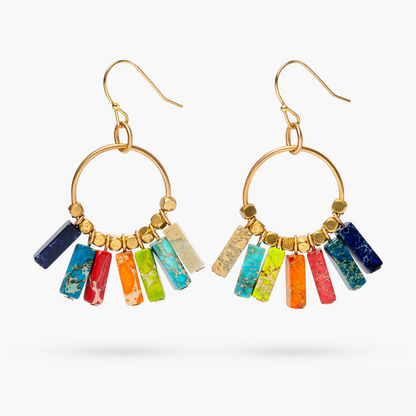 Chakra power earrings