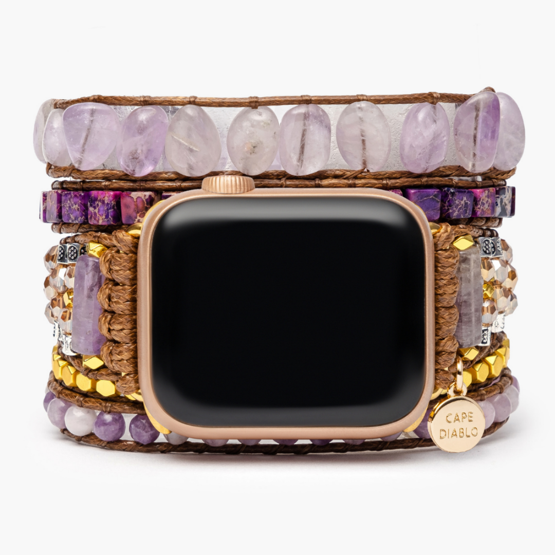 Pulsera Apple Watch Magical Jade violeta