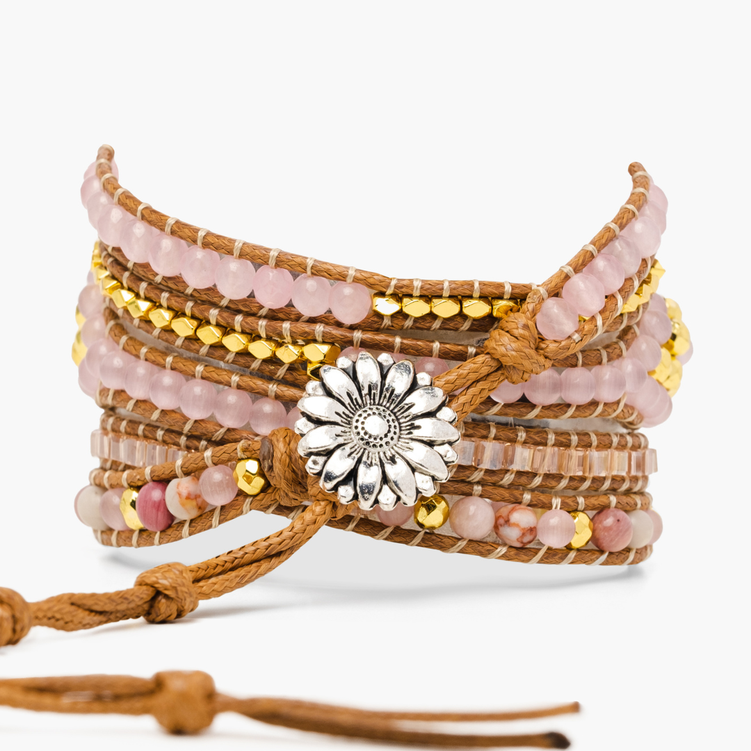 Goldene Rose Quarz Samsung Galaxy Uhrenarmband