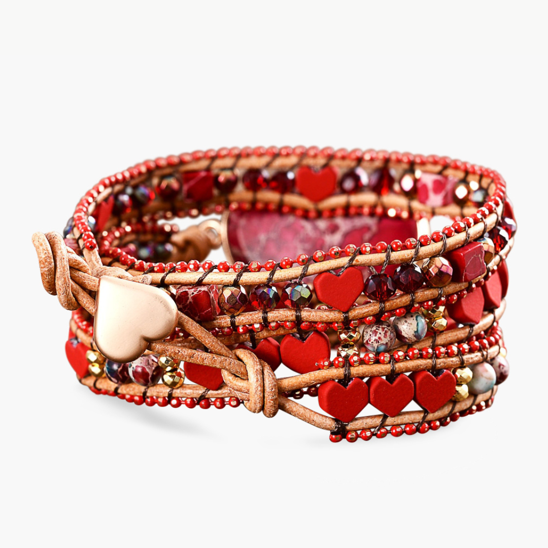 Regalite Heart Luksus Wrap Armbånd