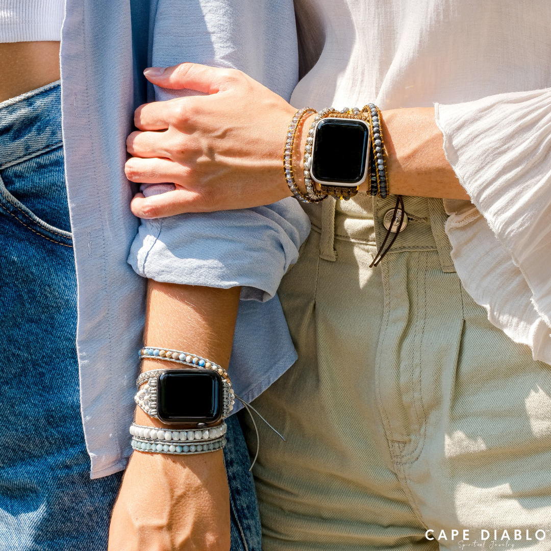 Bracelet Apple Watch Topaze de guérison