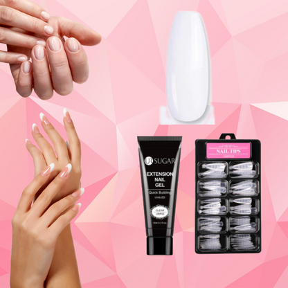 EasyNails-kit™ | Professionele lange nagels vanuit huis!