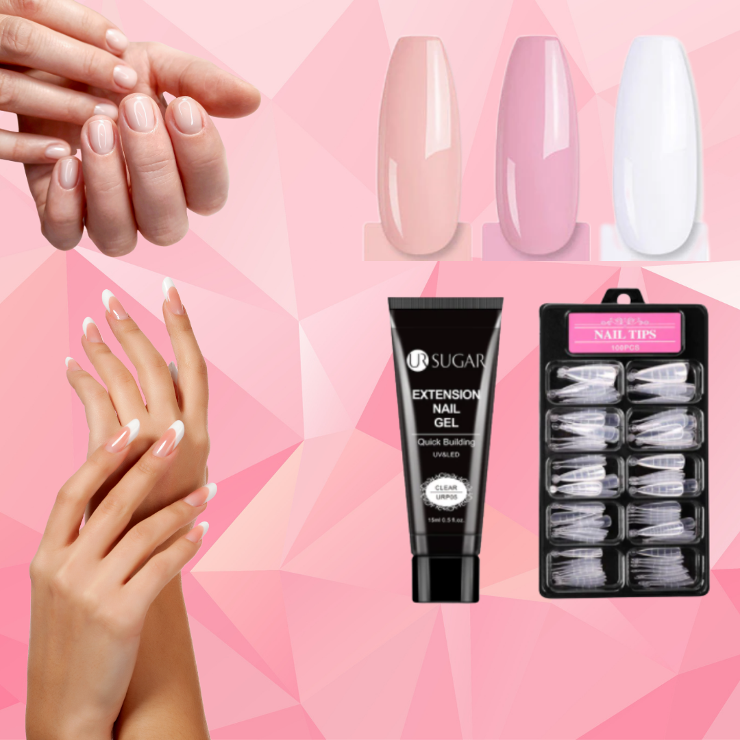 EasyNails-kit™ | Professionele lange nagels vanuit huis!